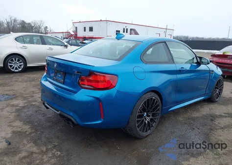 2021 BMW M2 Competition from USA, damaged, VIN WBS2U7C00M7G54670